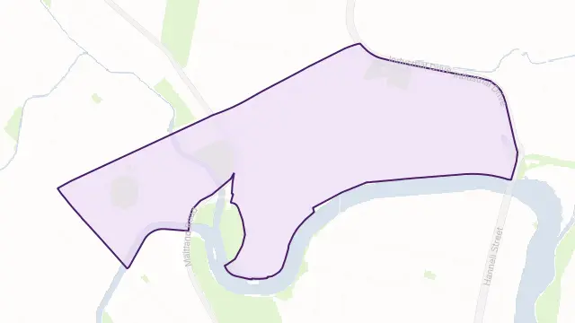 Tighes Hill Area Boundary Map