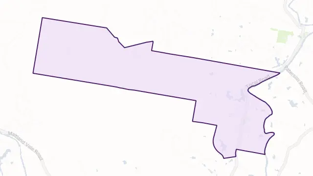 Tocal Area Boundary Map