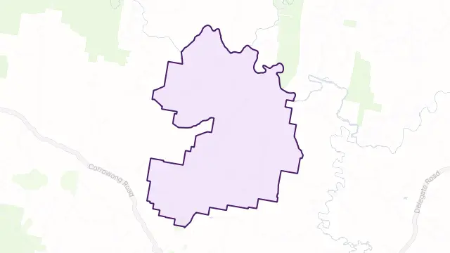 Tombong Area Boundary Map
