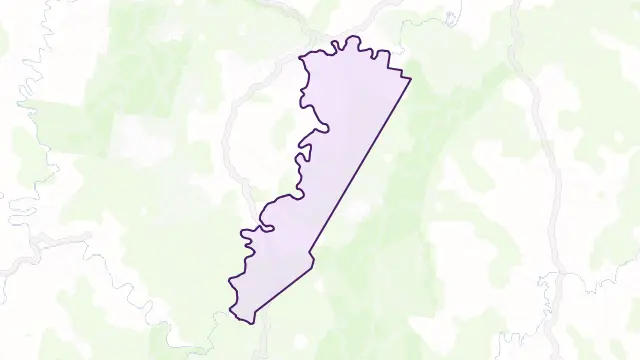 Tooloom Area Boundary Map