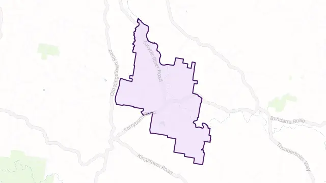 Torryburn Area Boundary Map