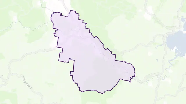 Towamba Area Boundary Map
