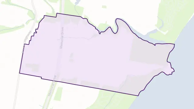 Towradgi Area Boundary Map