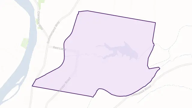 Trenayr Area Boundary Map