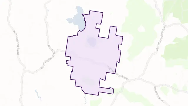 Tubbamurra Area Boundary Map