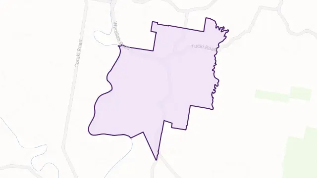 Tucki Tucki Area Boundary Map