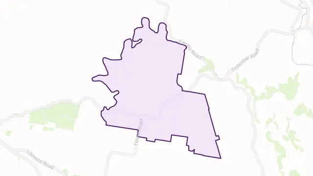 Tuckombil Area Boundary Map