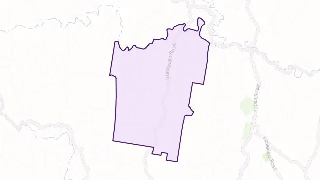 Turondale Area Boundary Map