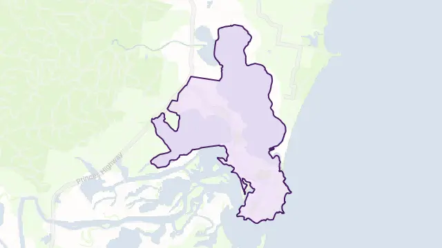 Tuross Head Area Boundary Map