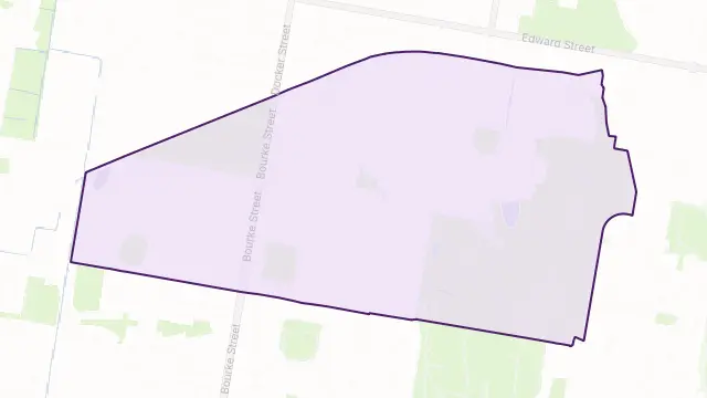 Turvey Park Area Boundary Map