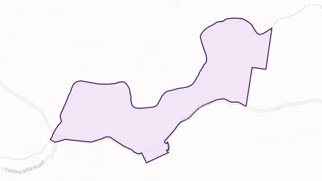 Two Mile Flat Area Boundary Map