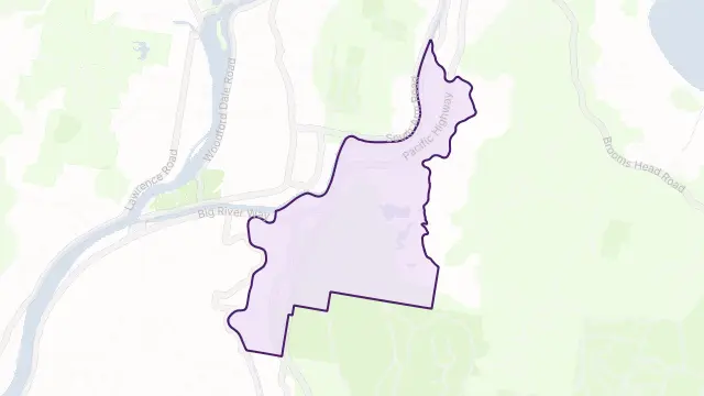 Tyndale Area Boundary Map