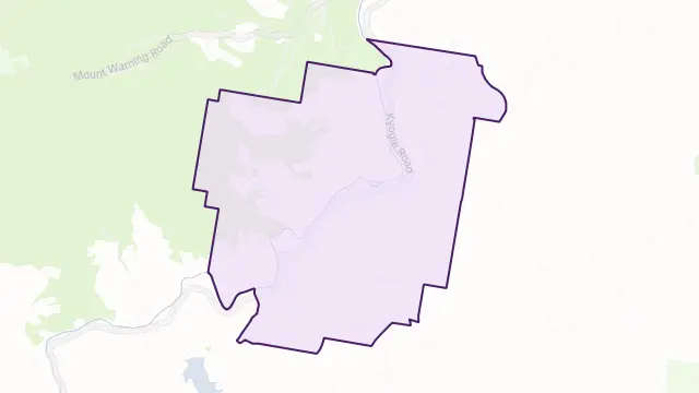 Uki Area Boundary Map