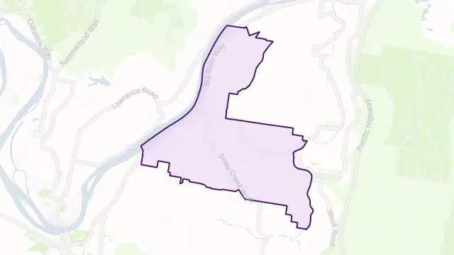 Ulmarra Area Boundary Map