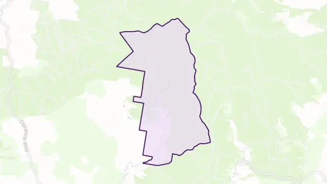 Upper Duck Creek Area Boundary Map