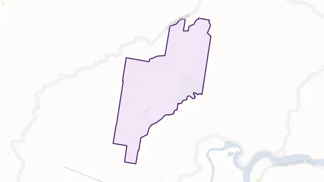 Upper Duroby Area Boundary Map