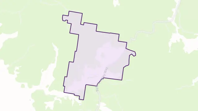 Upper Growee Area Boundary Map