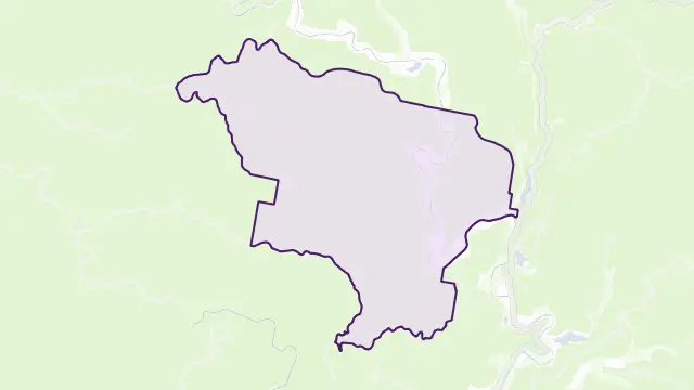 Upper Macdonald Area Boundary Map