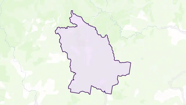 Upper Pappinbarra Area Boundary Map
