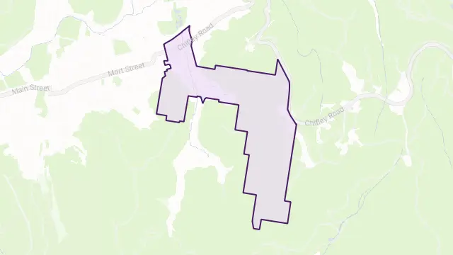 Vale Of Clwydd Area Boundary Map