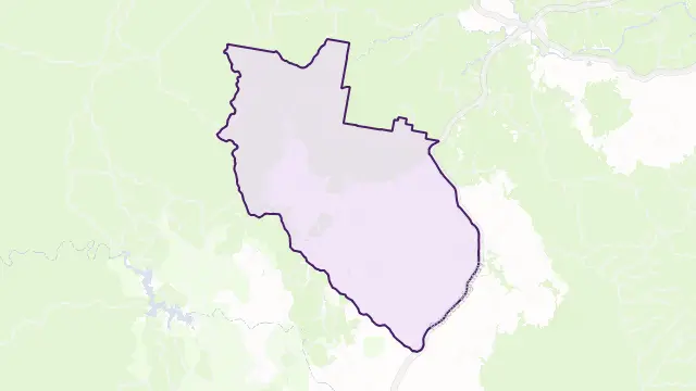 Verona Area Boundary Map