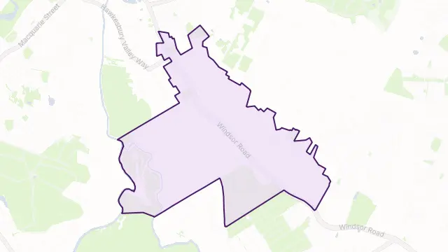 Vineyard Area Boundary Map