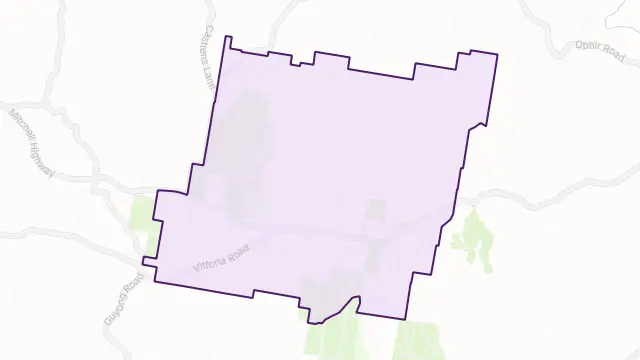 Vittoria Area Boundary Map