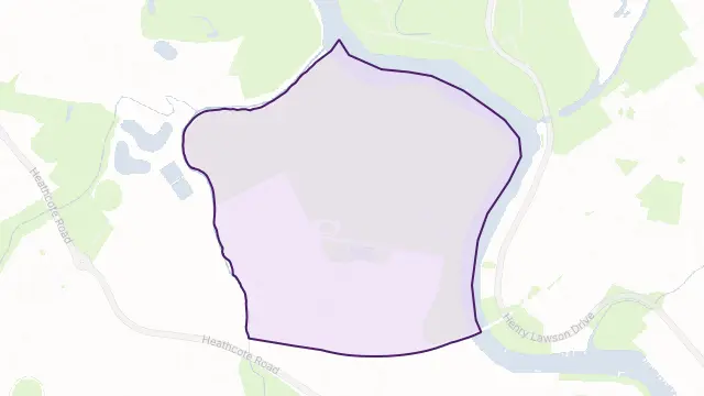 Voyager Point Area Boundary Map