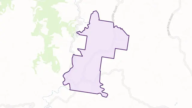 Wadeville Area Boundary Map