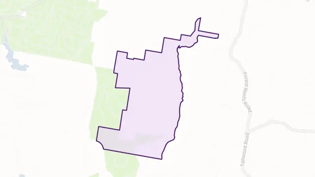 Waldegrave Area Boundary Map