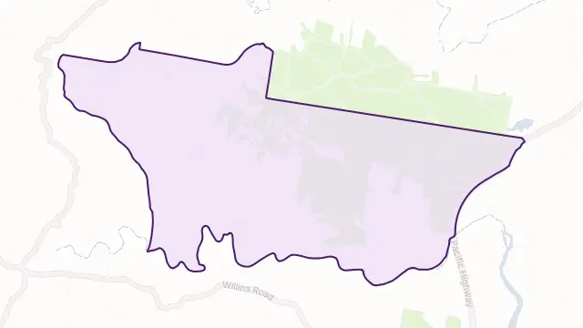 Wang Wauk Area Boundary Map