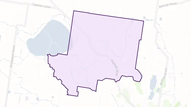 Warburn Area Boundary Map