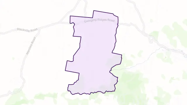 Warrah Creek Area Boundary Map