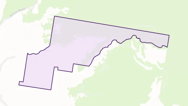 Warrazambil Creek Area Boundary Map