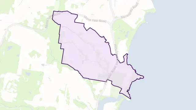 Warriewood Area Boundary Map