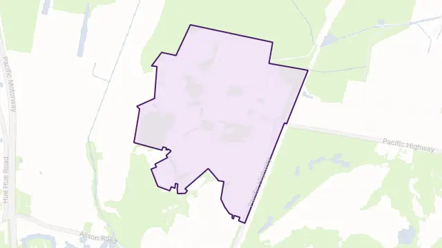 Watanobbi Area Boundary Map