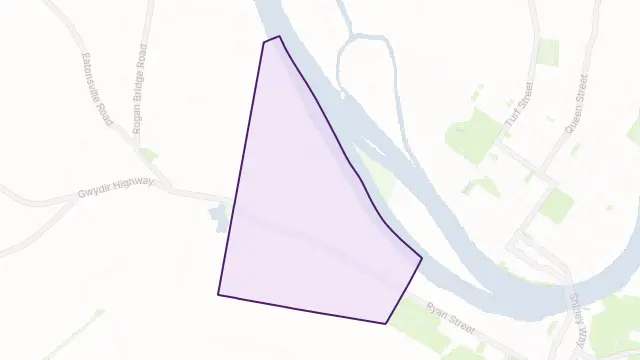 Waterview Area Boundary Map