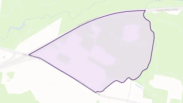 Welby Area Boundary Map
