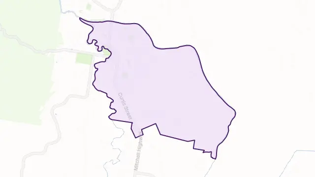 Wellington Area Boundary Map