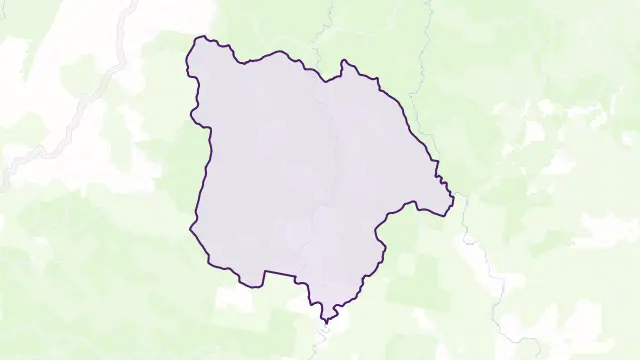 Werrikimbe Area Boundary Map