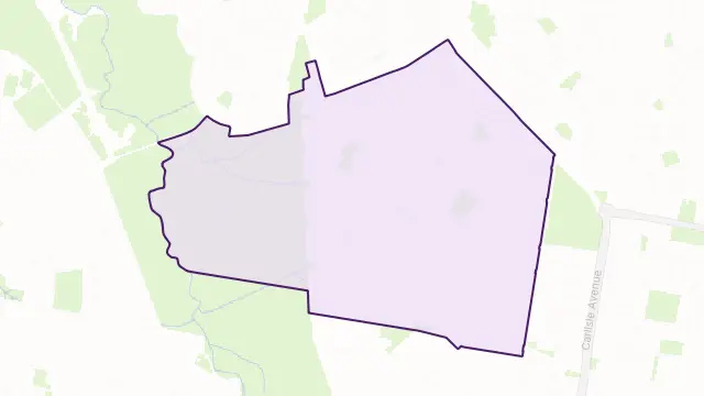 Whalan Area Boundary Map