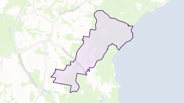 Whitebridge Area Boundary Map