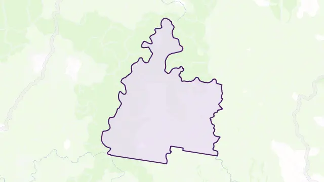 Wild Cattle Creek Area Boundary Map