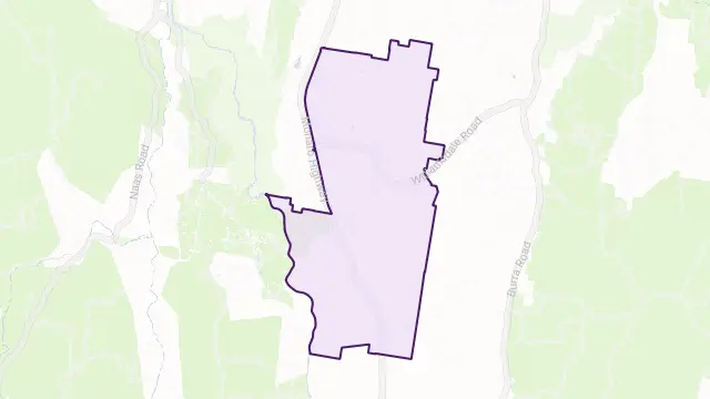 Williamsdale Area Boundary Map