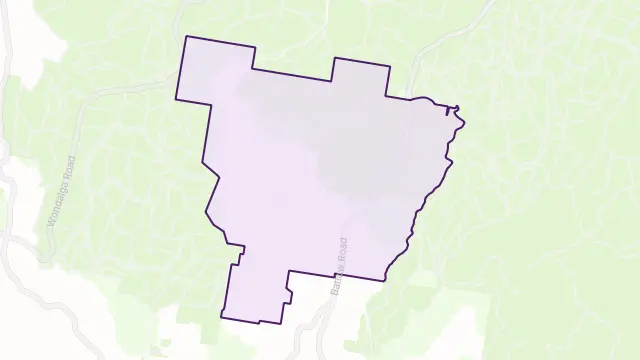Willigobung Area Boundary Map