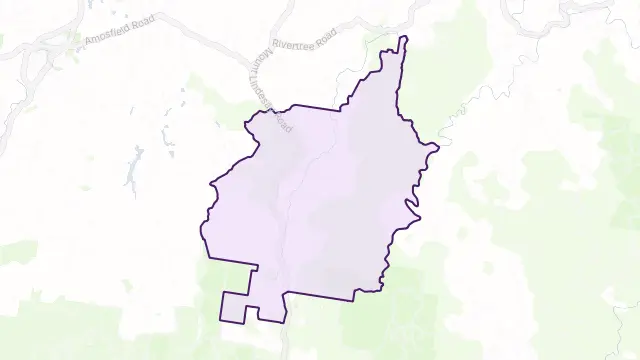 Willsons Downfall Area Boundary Map