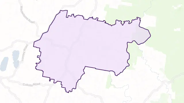 Windellama Area Boundary Map