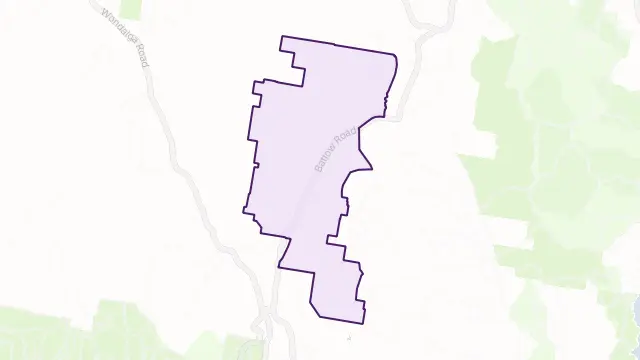 Windowie Area Boundary Map