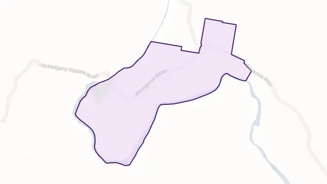 Winegrove Area Boundary Map
