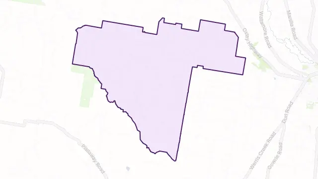 Winton Area Boundary Map